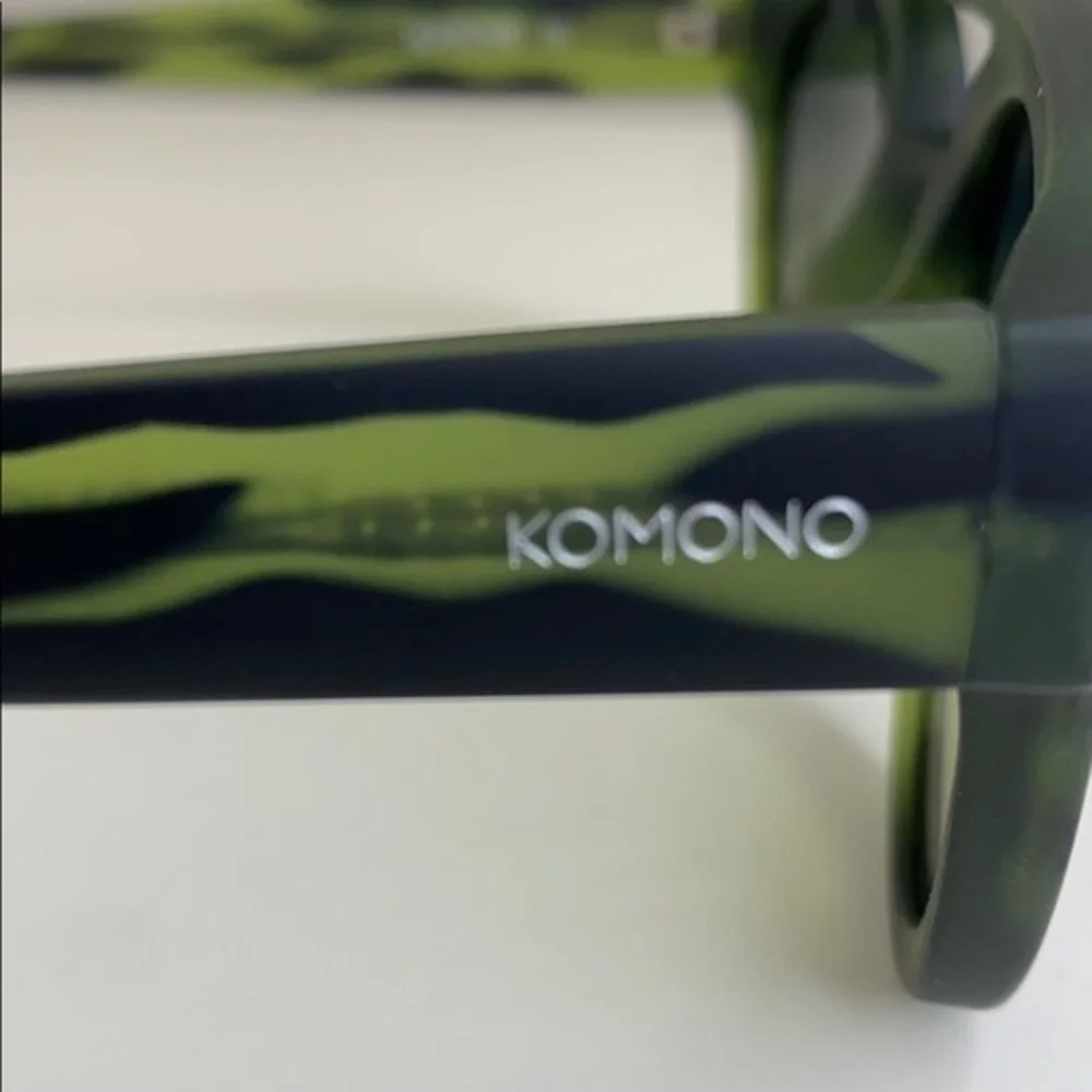 NEW Komono Sunglasses Dreyfuss Green Safari